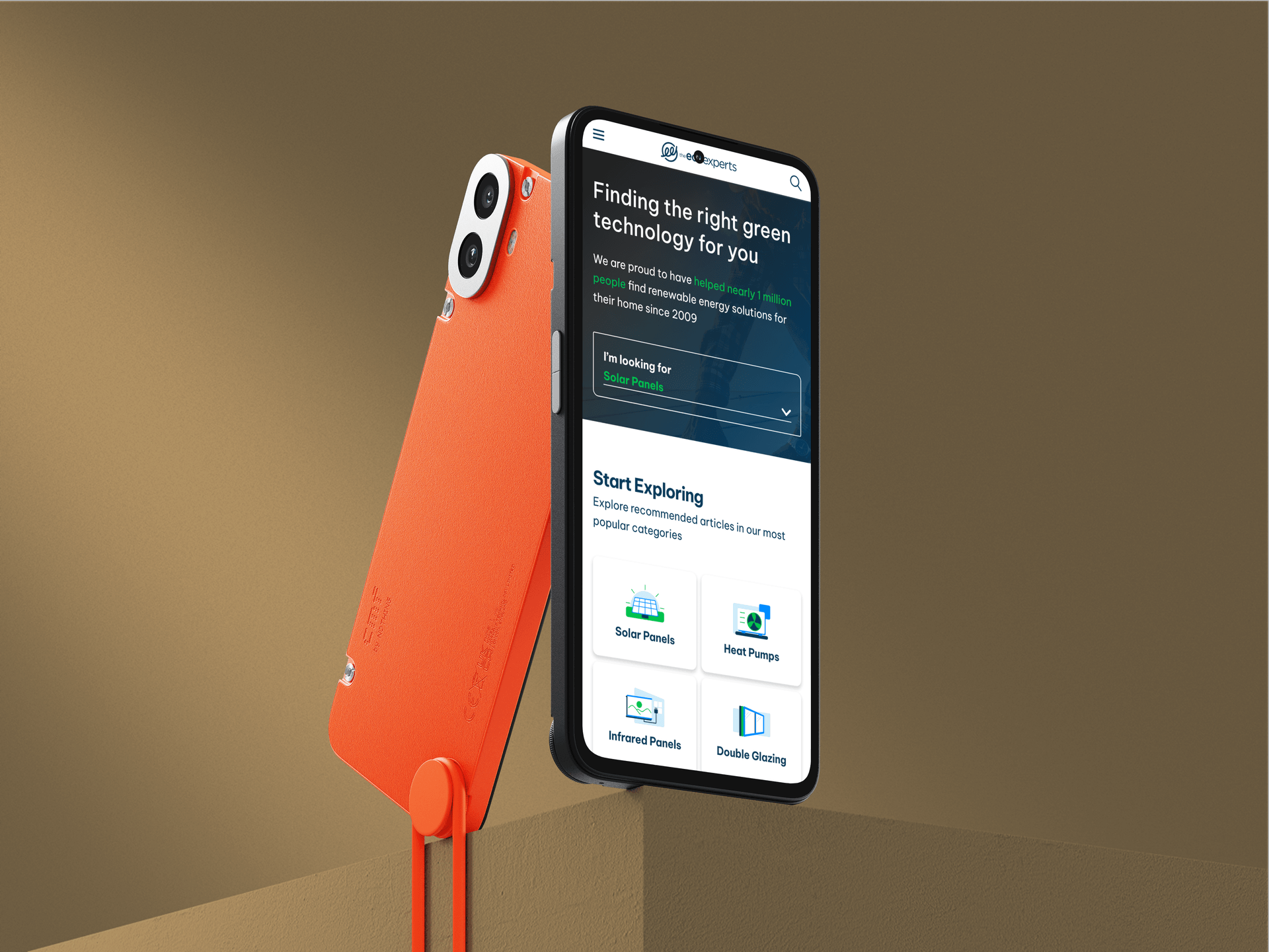 User interface screen mockup